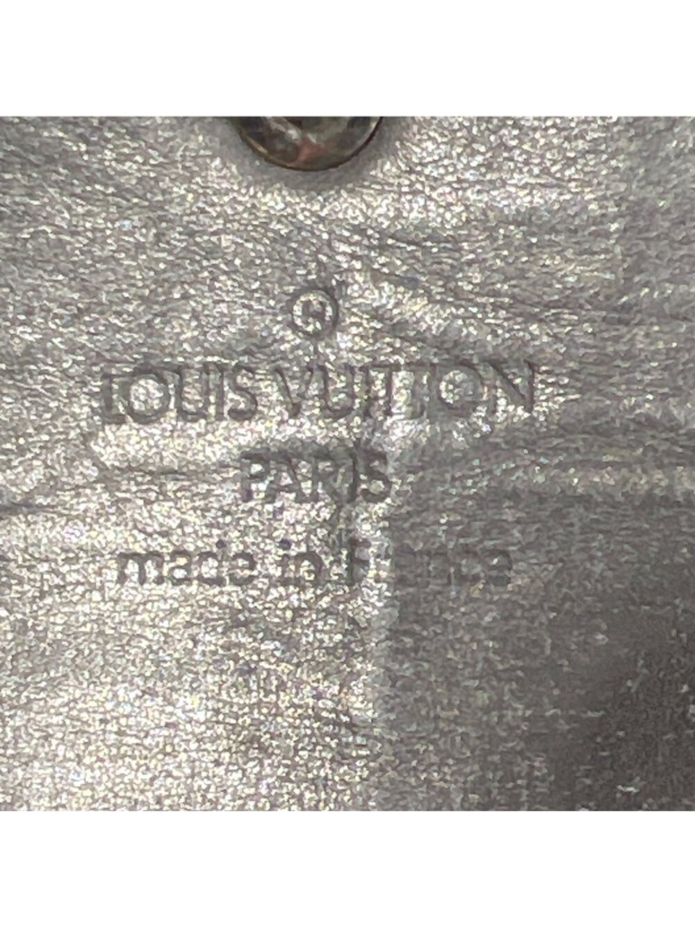 LOUIS VUITTON Monogram Vernis Leather International Long Wallet Gray - Picture 3 of 9